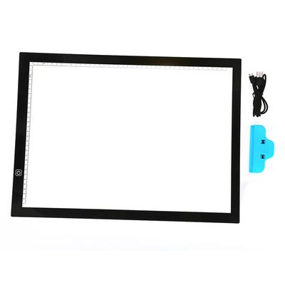 A3 Tavolo Luminoso LED per Ricalco Stencil Arte Disegno Motivo Pad Copia Regalo di Natale