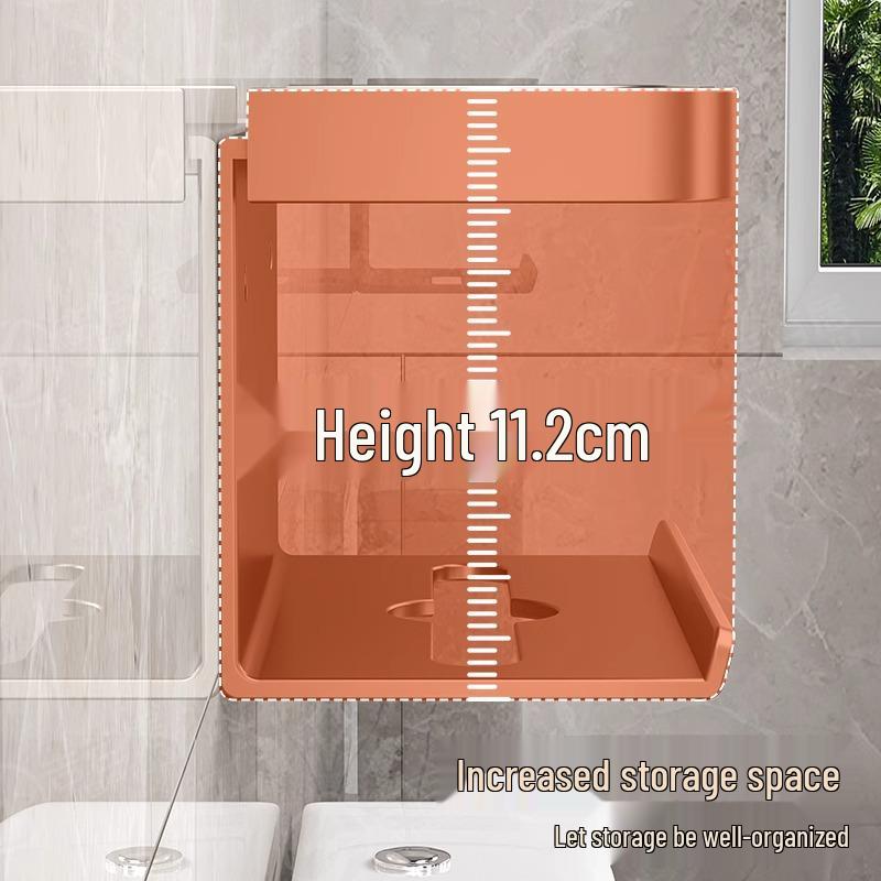 Suport de hârtie igienică și raft de depozitare a șervețelelor pentru baie