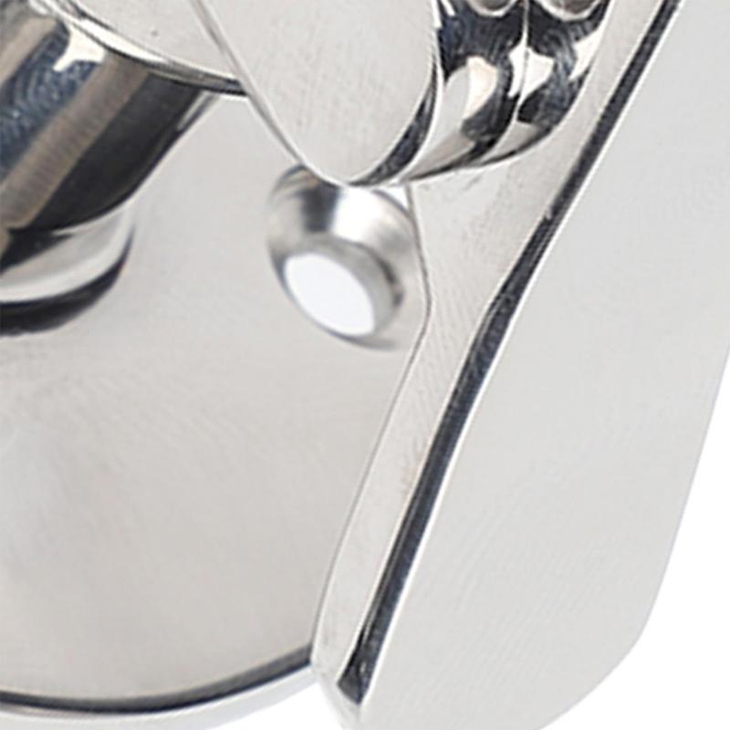 Heavy Duty Marine Grade Door Stoppers Steel Anti Corrosion Boat Door Latches with Spring Release Upgrades for Secure Closure