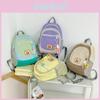 Mochila Infantil de Lona para Escola para Crianças com Grande Capacidade e Design Colorido