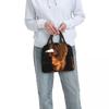Resident Evils Leon Kennedy Game Insulated Lunch Bag for Women Kids Portable Food Boxes Thermal Lunch Box Tote