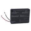 Metal Housing Gas Monitor for Motorhomes with Face-Mounted Test/Silence Control, 2 Side Openings, Red and Black Cables, and Installation Tool