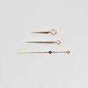 NH35 Watch Hands NH35A NH36 7S36 4R36 No Luminous Diamond Polished Pointers Gold Silver Rose Gold for Seiko Part Needle