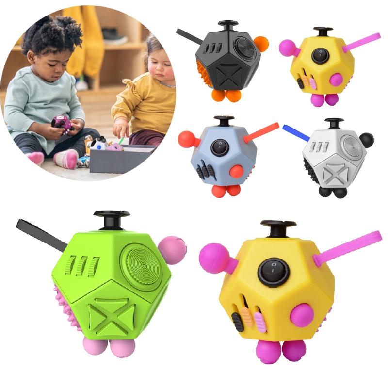 Dodecagon Fidget Cube Superior Anti-stress Toy For Adults Kids