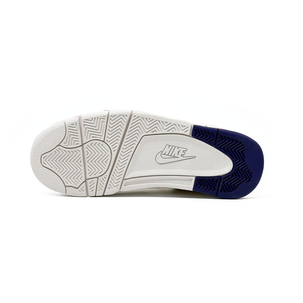 Nike Flight Legacy Dämpfung Abriebfeste Dämpfung, Verschleißfeste Mittelhohe Vintage Basketballschuhe Herren Ecru BQ4212-102(Team1416-)