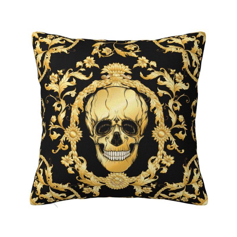 Barockes Blumenmuster Kissenbezüge Europäischer Rokoko Stil Weiche Niedliche Kissen für Sofa Heimdekoration
