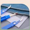 5PCS/SET Sewing Seam Ripper Kit Blue DIY Plastic Handle Seam Stitch Ripper Unpicker Remover Beginner Home Repair Embroidery