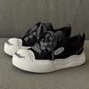 3858 Silk Pattern Open Smile Canvas Shoes New Women's Thick Sole Height Increase Ugly Cute Big Head Board Shoes Low Top Round Head Casual