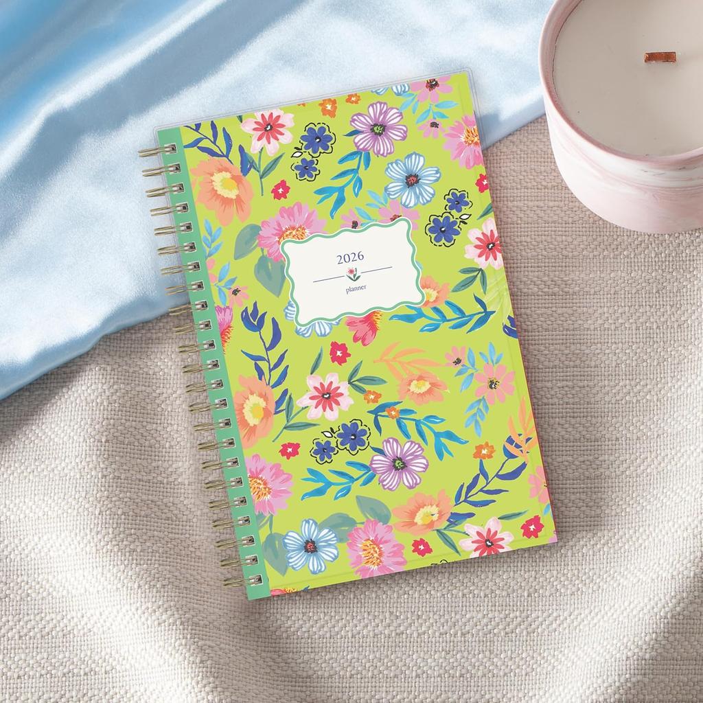 Blue Sky Gen Z 2026 Weekly and Monthly Planner Calendar, January 2026 - December 2026, 5" x 8", Flexible Interchangeable Cover, Durable Twin Wire