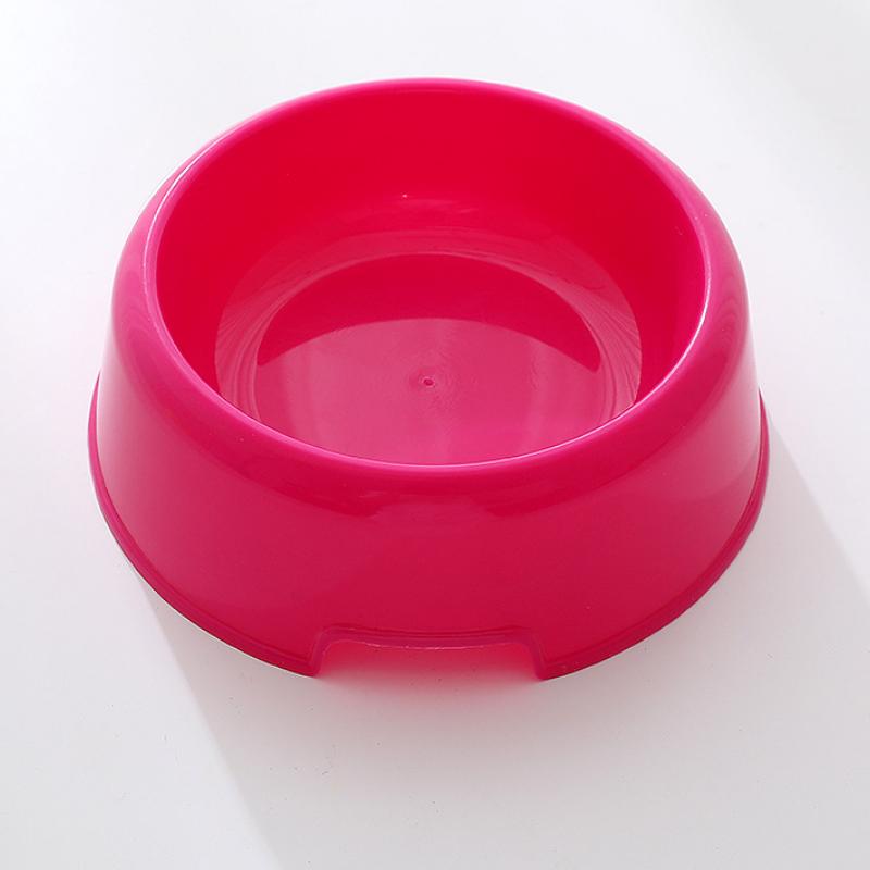 

Портативная легкая пластиковая одинарная миска с высокими ножками, антиопрокидывающаяся миска для домашних животных, круглая одинарная миска, товары для домашних животных, товары для собак