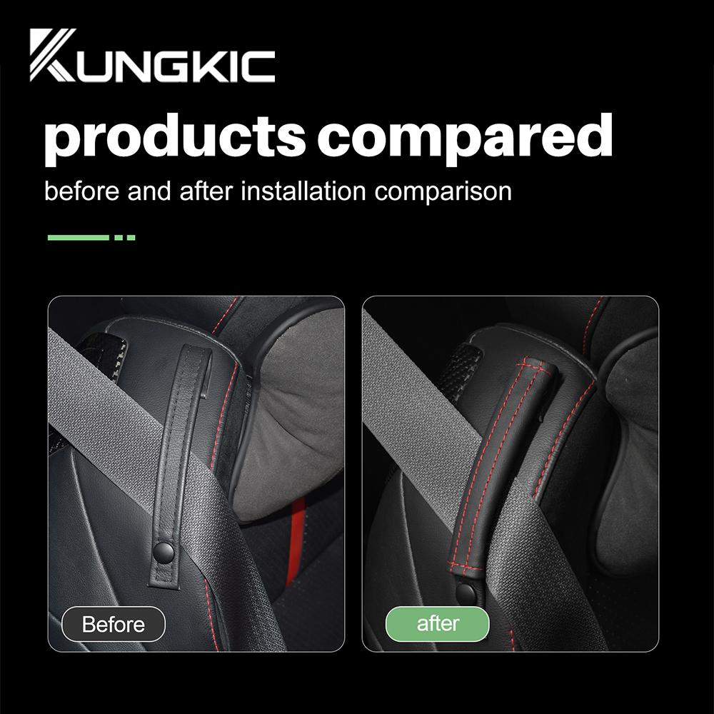 1Pair Car Seat Back Belt Cover For Subaru BRZ Toyota GR86 2012-2019 2020 2025 2025 2025 2025 Car Interior LHD RHD Accessories