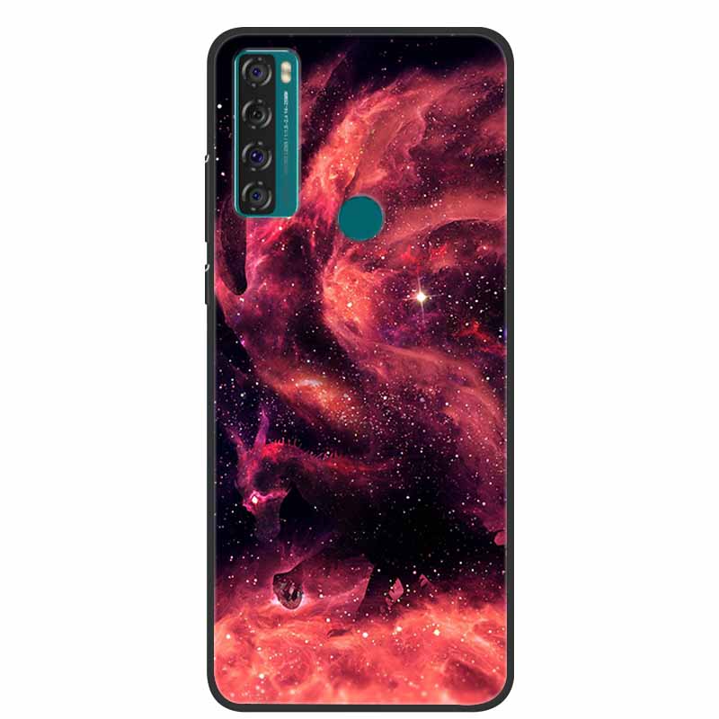 For TCL 20SE Case 20L+ 20L 20S Paint Soft TPU Silicone Phone Cover for TCL 20L Case Coque20s 20 s T775H T774H TCL 20 se 20 Plus