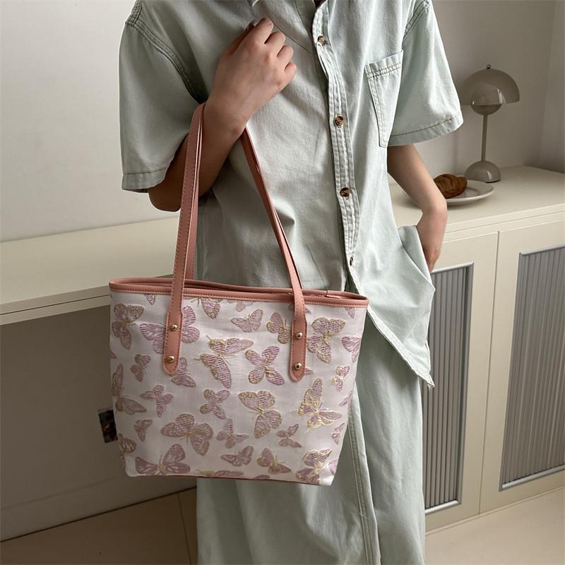 Fashionable Pu Leather Tote Bag For Women Trendy Summer Street Style Shoulder Bag