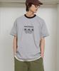 CAMEL WORK Wealdo Ringer Short Sleeve T-Shirt (Gray)