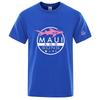 Maui And Sons Shark Logo Print T Shirt Unisex Fashion Hip Hop Tee Shirts ONeck Casual Short Sleeve Cotton Soft Clothes Top