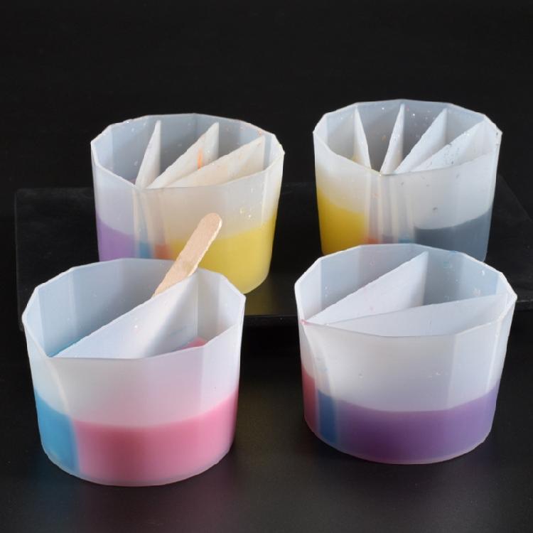Toning Cup Crystal Epoxy Resin Distributing Cup Mixing Glue Cup for Distribution