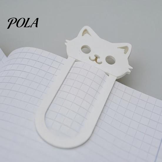 Novelty Cat Bookmark 3D Printed Bookmark, Stable Clamping Book Clip, Not Easy To Practical Reading Marker Fall Off Non-Scratch Mark for Accessory Clip
