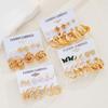 iF ME 46 Pcs Butterfly TEarrings Set Fashion Women Jewelry For Party Daily Wear Birthday Christmas Gift