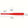 2pcs/Set Plastic Baseball Bat With Ball 17.7inches Baseball Bat For Beginner Baseball Player Outdoor Sports Game Backyard ZSY