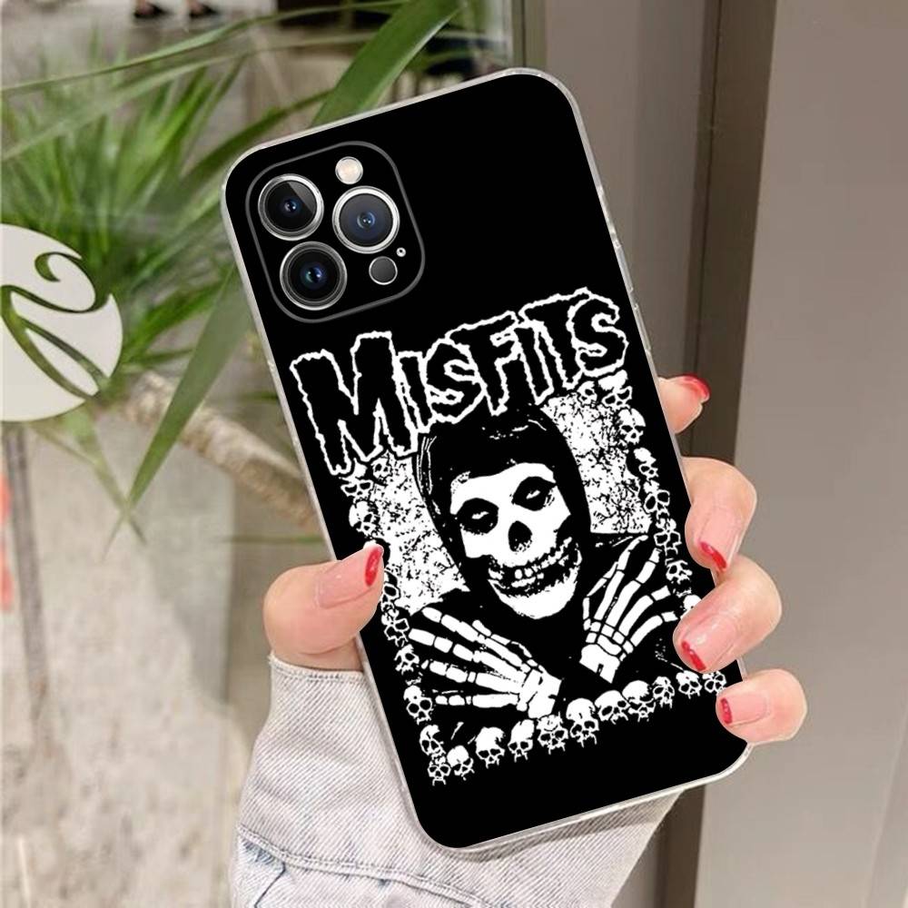 

The Misfits Glenn Danzig For IPhone 17 16 15 11 12 13 14 Pro Max Soft TPU Silicone Back Cover Clear Case iPhone 14pro max