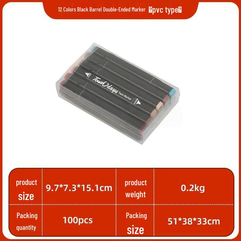 Touch48 Double-Headed Color Markers for Children - Art Drawing Tools