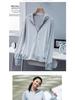 Women's Ice Silk Sun Protection Hooded Cardigan - Breathable, Loose-Fit, Trendy Summer Top