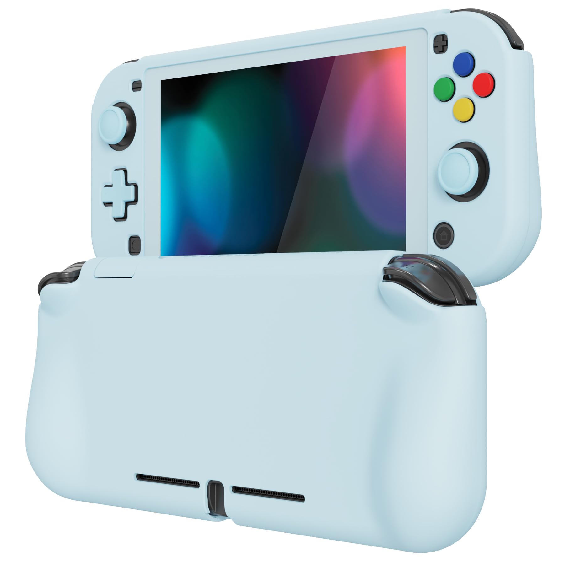 

PlayVital ZealProtect Protective shell for Nintendo Switch ergonomically designed hard shell for Switch glass samurai and button cap are included