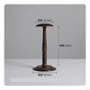 Shaped Hat Stand | Smooth Wood Finished, Tabletop Stand, for Boutique