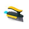 1/1pc 1-in-1  V-Shape Scrubber Brush Bathroom Gap Clean Brush Multi-Purpose Corner Tile Floor Gap Window Groove Cleaning Tool