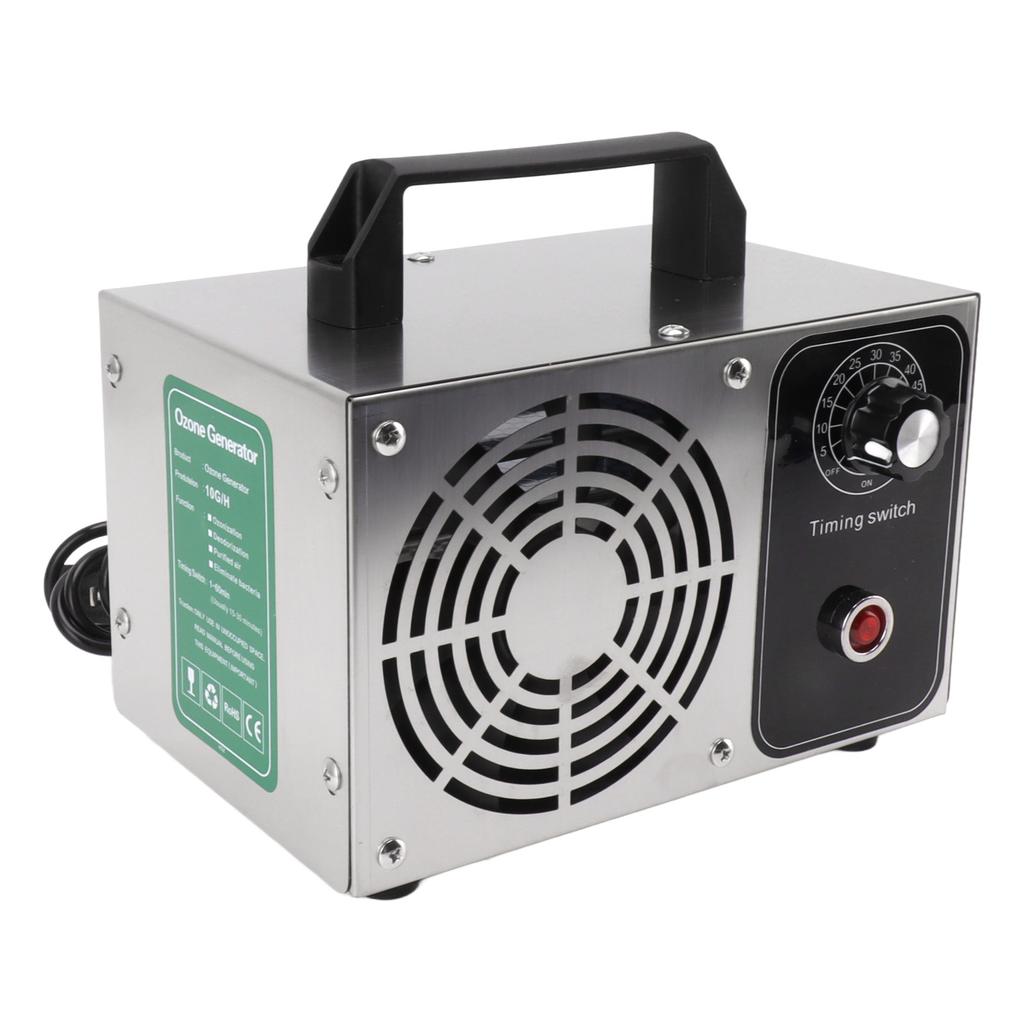 10G/H Ozonator Portable Stainless Steel Purifier Deodorizer Odor Removal for Home Pet Shop   50W To