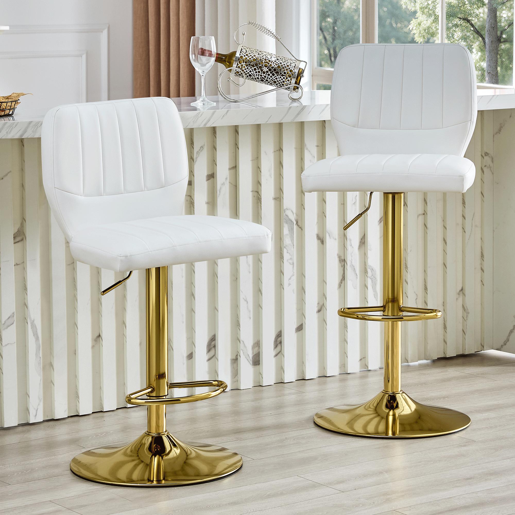 Augstuma regulējams bāra krēsls 62-83cm, 360