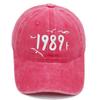 Taylor Swift Cotton Embroidered Baseball Cap With Sunshade For Casual Wear