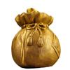 Copper Gold Money Bag Decoration Storage Piggy Bank Living Room Wine TV Cabinet Hallway Craft Ornament Creative Gift Sav