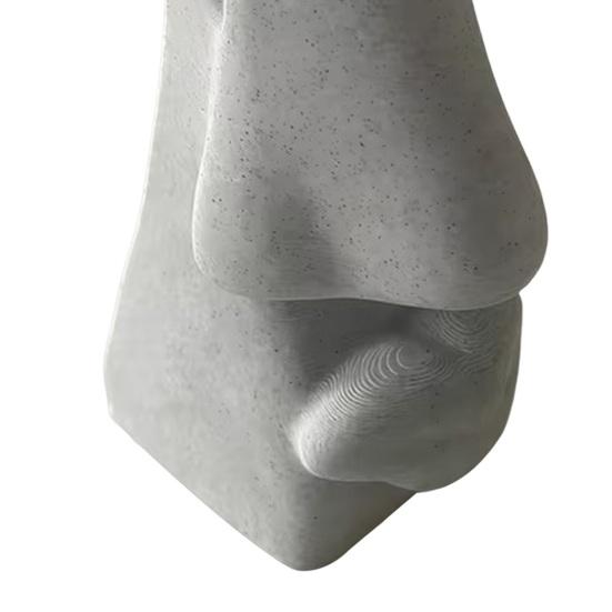 Nose Shaped Glasses Holder Stand, 3D Printed Abstract Human Face Sunglasses Display Rack, Eyewear Organizer for Desk, Shelf, Nightstand Decor