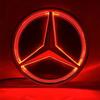 Car Front Grill Logo Light LED Badge Sticker Luminous Decorative Light For Mercedes Benz Amg A B C GLK GLE W205 W204 W213 W2531