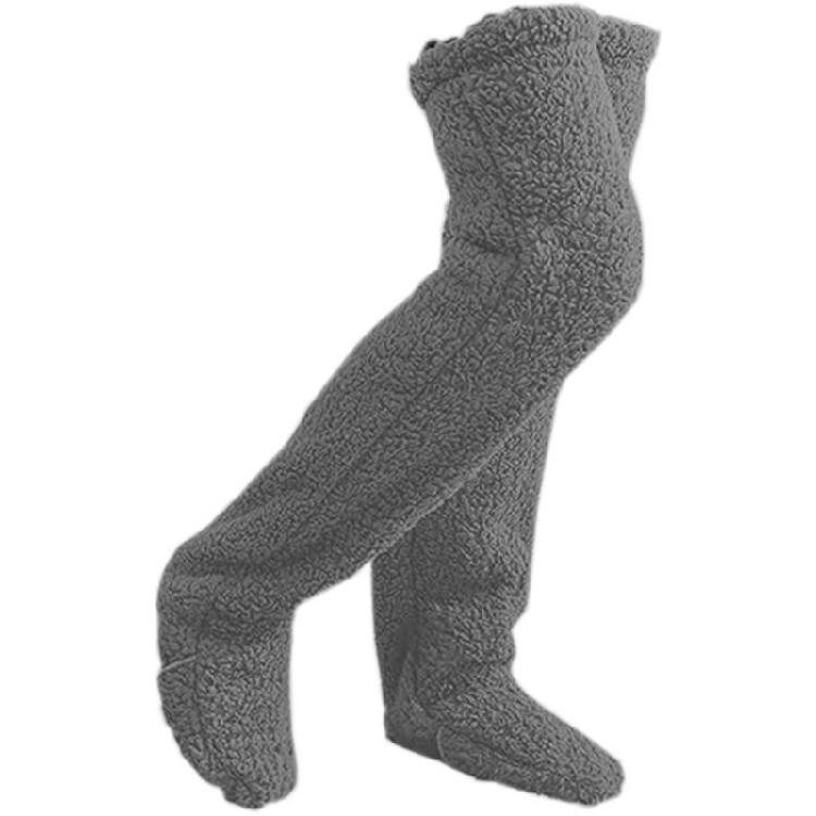 Womens Fuzzy Warm Thigh High Socks Over Knee High Furry Plush Slipper Stockings