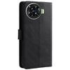 Leather Case for TECNO Spark 20 Pro+ Phone Shell Calf Texture Magnetic Wallet Cover