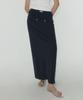 Teuwi Koren Folding Elastic Long Skirt