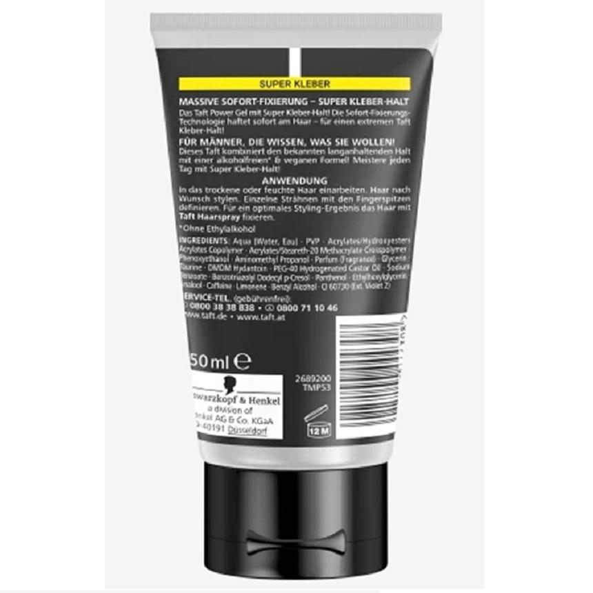 Schwarzkopf Wetter Taft Super Cleaver Hair Gel 150ml