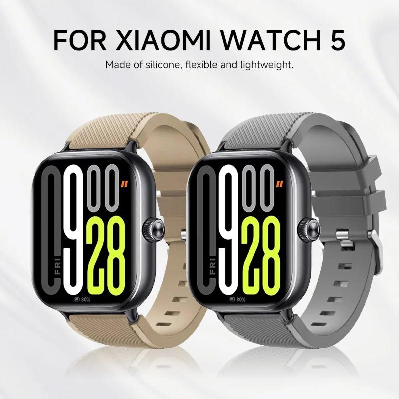 Silicone Band for xiaomi Redmi Watch 4/5/6 Strap accessories Sport Replacement correa bracelet For Xiaomi Band 8 pro/9 pro bands