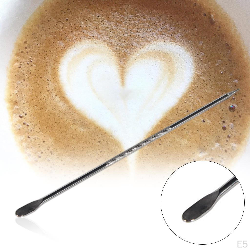 Pen Cake Decoration Barista Coffee Carving