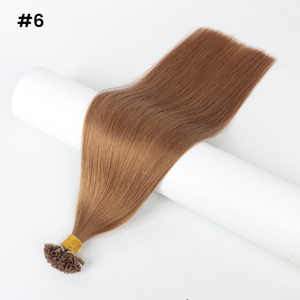 K-Tip Hair Extensions 100% Remy Human Hair Keratin Tip for Quiet Luxury Stealth Wealth Aesthetic Market Ready Professional