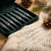 Seasonal Home Holiday Accents 12Pcs Spiral Icicle Ornaments, Christmas Twisted Hanging Decor, Transparent Winter Wonderland Party Supplies Pendants