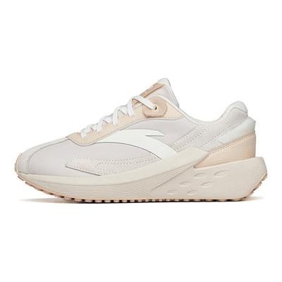 Icing Versatile Cushioning Slip Resistant Abrasion Resistant Low Top Sports Casual Shoes Women's Ecru 922228856-3