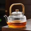 Heat-Resistant Glass Teapot with Infuser