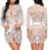 Sexy Females Lingerie Lace Robe Dress Nightwear Underwear Sleepwear Beach Dress