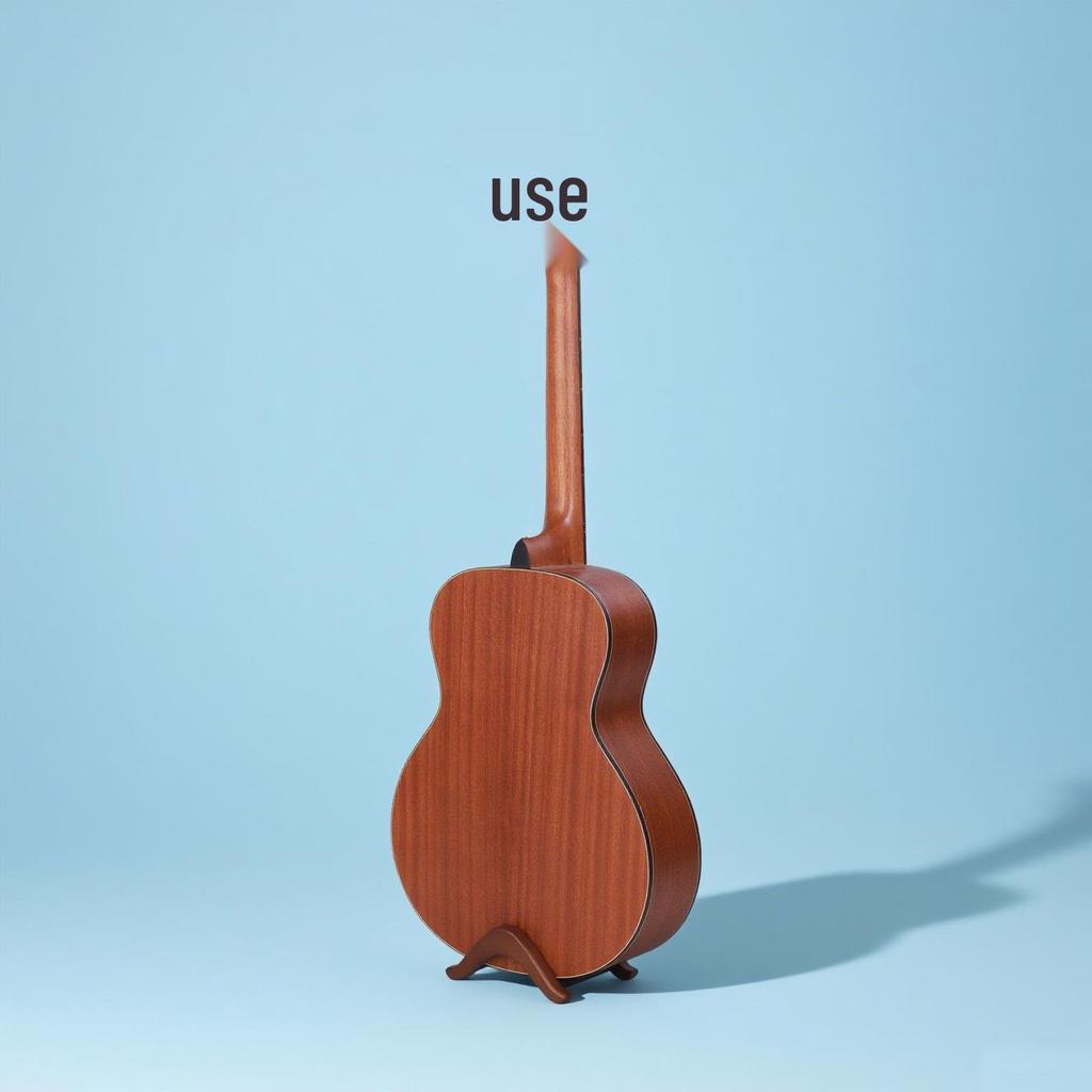 Acacia Wood Portable Detachable Guitar Stand