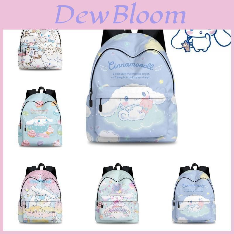 Zaino 3D alla moda Cinnamoroll con Astuccio Coordinato, Unisex, Collezione Estate 2020