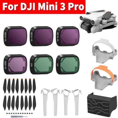 Lens Filters for DJI Mini 3 Pro UV CPL ND16 ND32 ND64 Filter Set 96% Visible Light Drone Optical Glass Photography Accessories