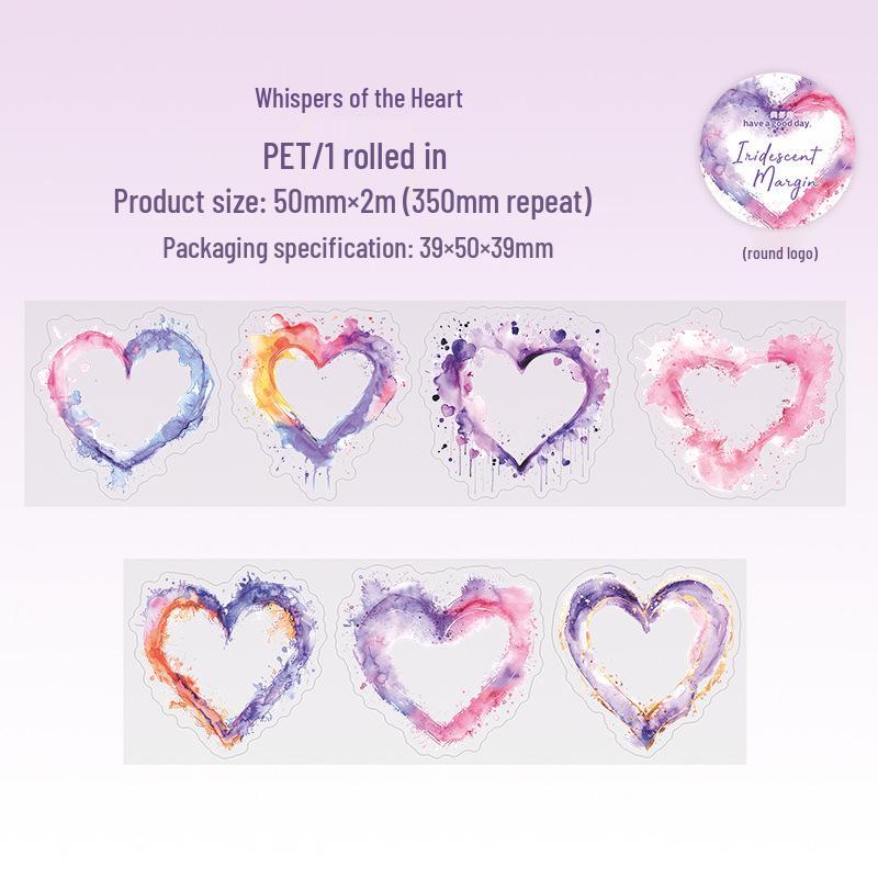 Baroque Floral Die-Cut PET Tape: Retro Journal Sticker Series